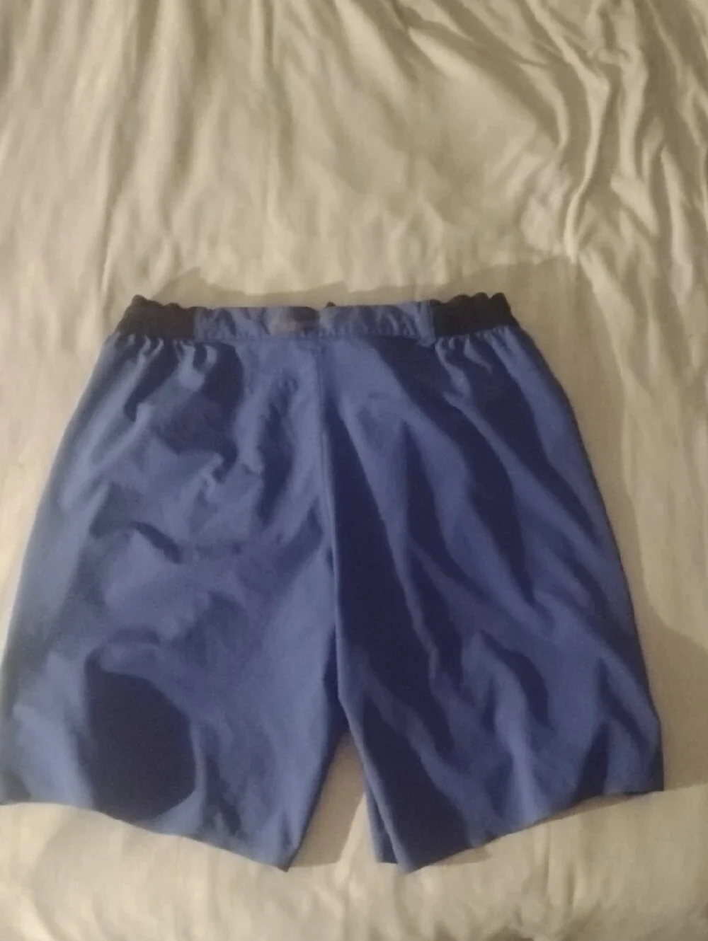 Nike Men's Two-Tone Blue Athletic Shorts